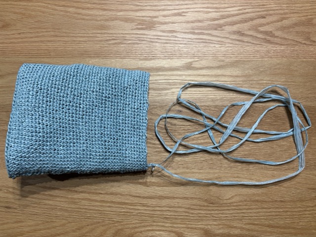 スチームを当てた後