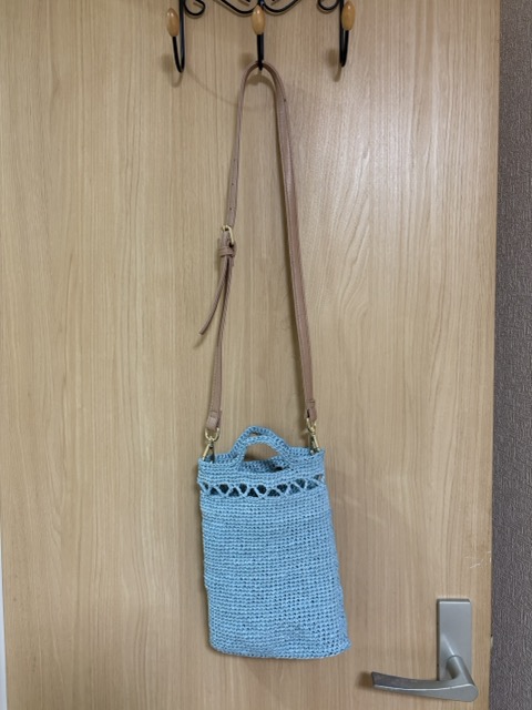 ショルダーストラップをつけたところ