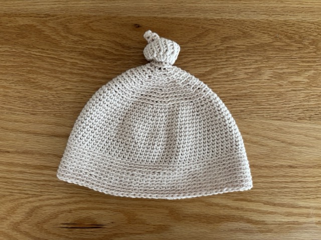 ３段追加で編んだところ