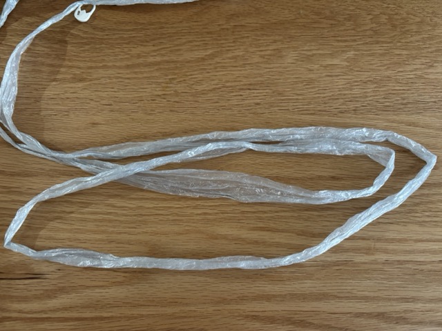 テープをほどいたあと